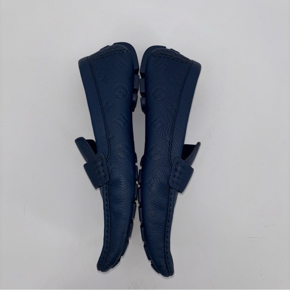 Louis Vuitton Men’s Monte Carlo Driver Shoes Size 11 Blue - Picture 4 of 9